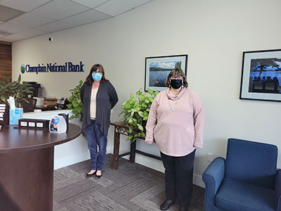 Saranac Lake Employees Wearing Tops and Jeans